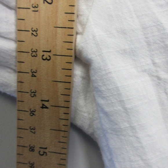 SNDYS Boat Jumpsuit Women S White 100% Cotton Halter Bow Cutout Preppy Chic 318 - Picture 3 of 12